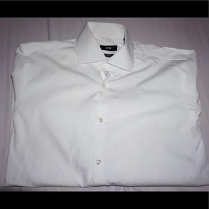Hugo Boss White dress shirt slim fit